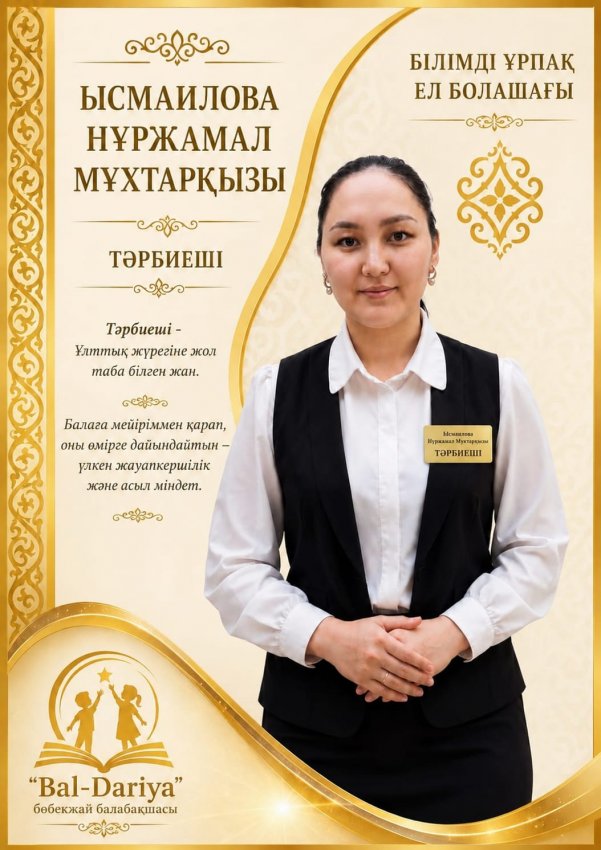 Педагог-тәрбиешілер туралы мәлімет (сурет)